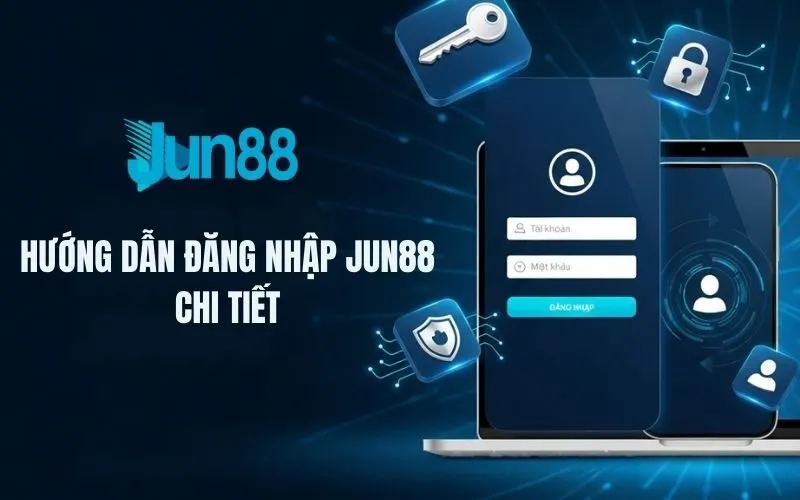Hướng dẫn đăng nhập Jun88 chi tiết